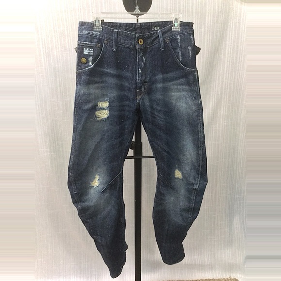 arc 3d loose tapered jeans